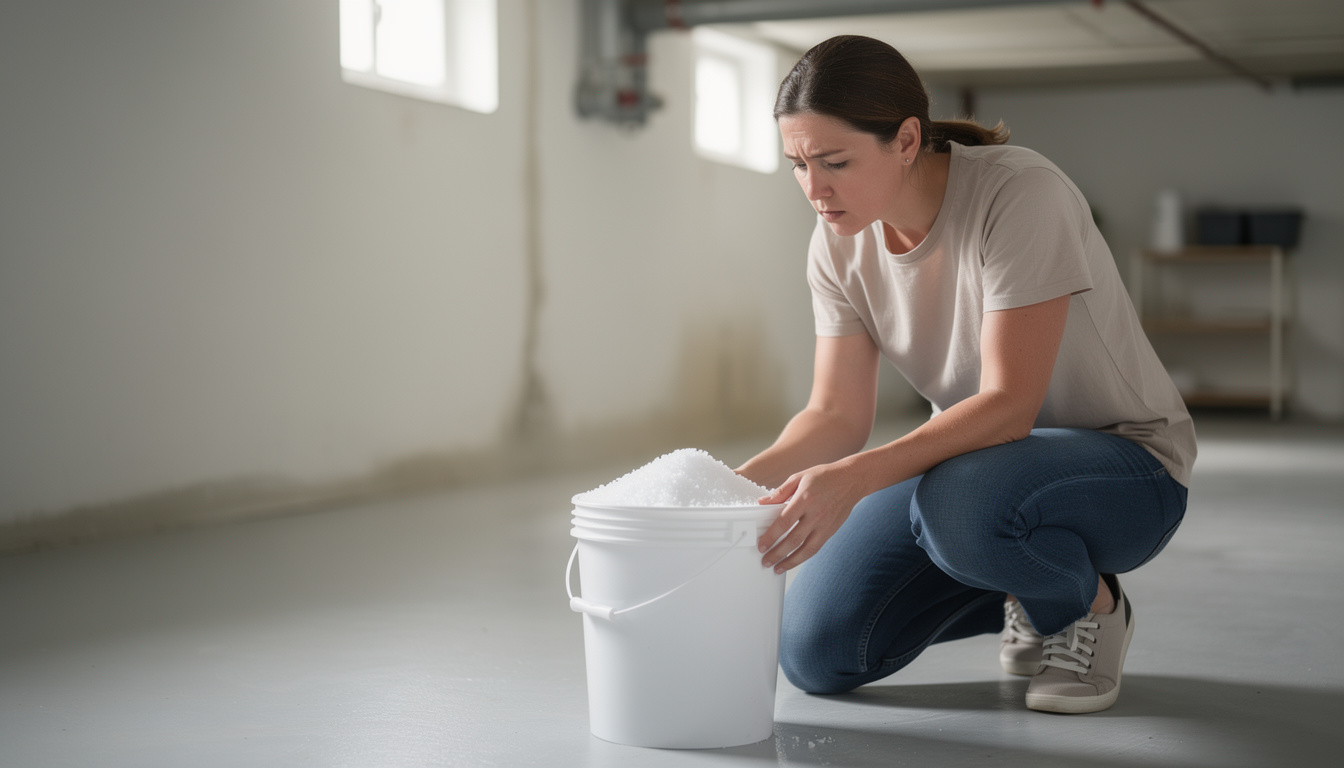 Der Salz-Eimer-Hack: 1 Euro Hausmittel, das Keller-Feuchtigkeit stoppt.