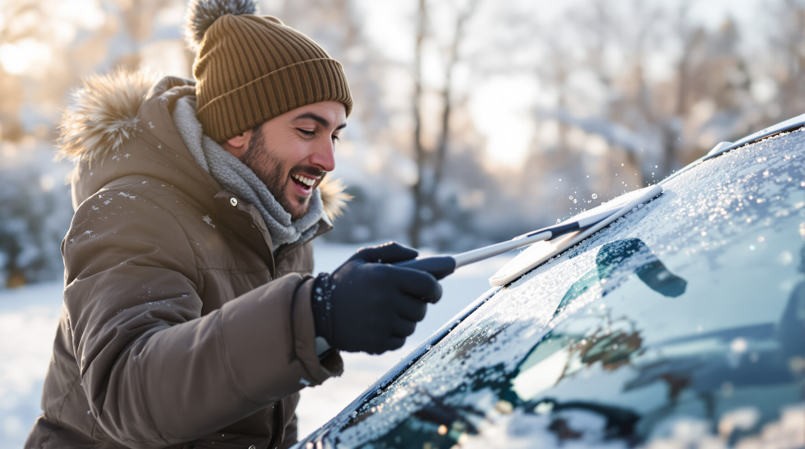 Der 14,99-Euro-Eis-Schaber: Dieses unscheinbare Gadget macht Scheiben-Kratzen unnötig.
