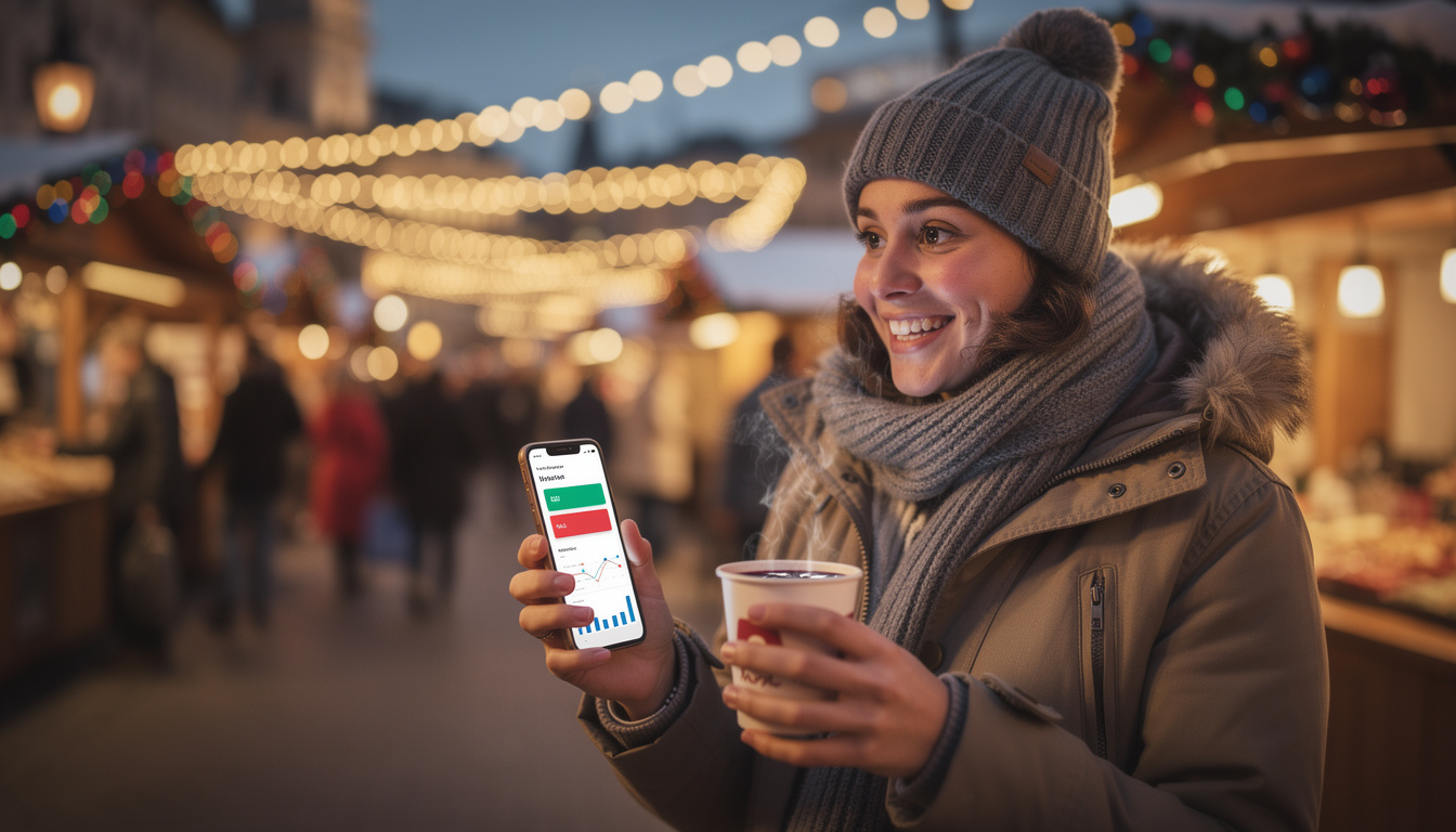 Der 3-Euro-Deal-Finder: Diese App zeigt Ihnen, wann der Glühwein am günstigsten ist.