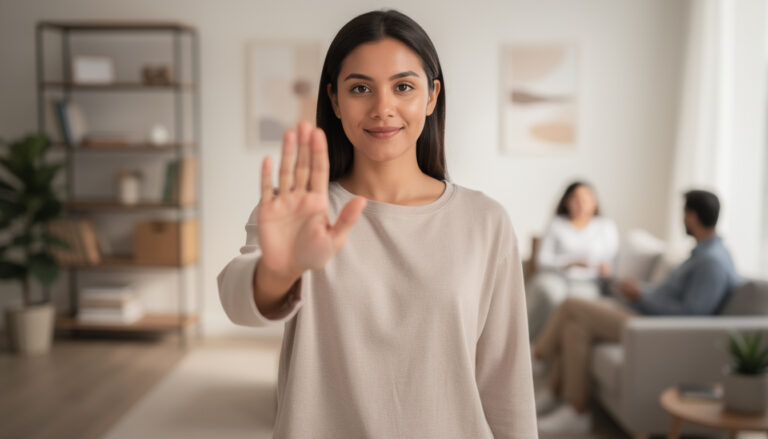 lernen sie mit dem 3-wörter-satz, gesunde grenzen zu setzen und dabei schuldgefühle zu vermeiden. erfahren sie effektive strategien für mehr selbstbewusstsein und wohlbefinden.