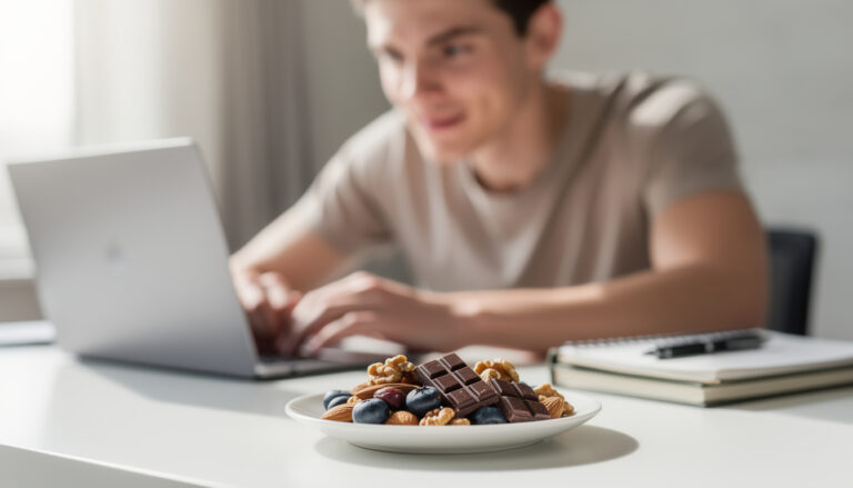 entdecken sie den fokus-snack, das einzige lebensmittel, das ihre konzentration in nur 5 minuten verdoppelt. perfekt für produktive und konzentrierte momente.