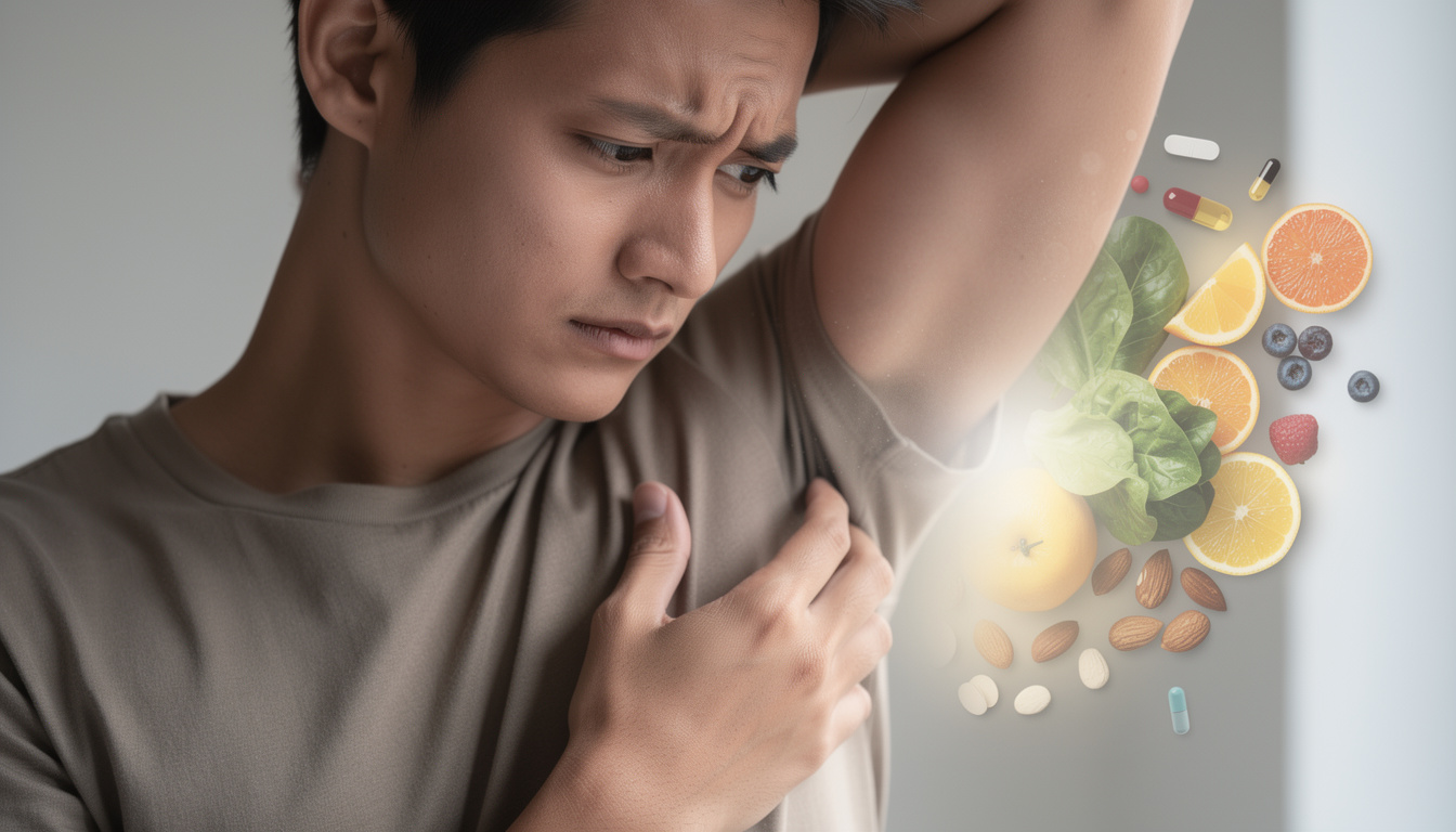 Der Haut-Geruch: Wenn Ihr Körper so riecht, fehlt Ihnen dieses Vitamin.