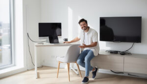 entdecken sie zwei einfache methoden, um unansehnliche kabel mit dem kabel-kanal-trick schnell und effektiv zu verstecken. sorgen sie für ein aufgeräumtes und stilvolles zuhause!