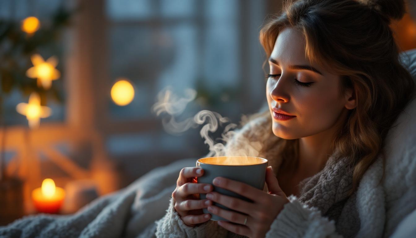entdecken sie das geheime warme getränk für den abend, das nachweislich 90 minuten zusätzlichen tiefschlaf schenkt und ihre nachtruhe verbessert.