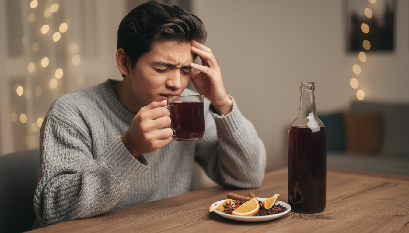 Die 3-Säure-Regel: Darum verursacht der falsche Glühwein so starke Kopfschmerzen.