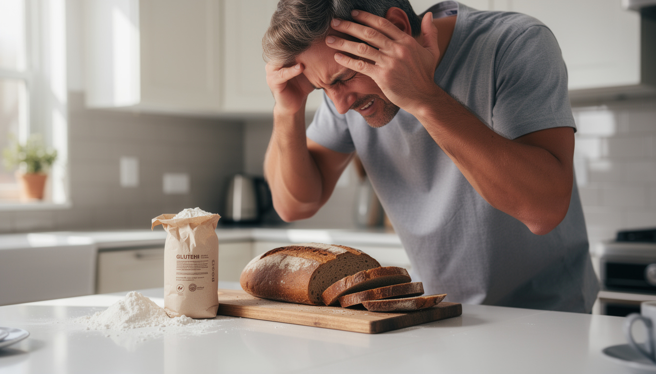 Die Gluten-Falle: Dieses unscheinbare Küchenprodukt löst Ihre chronischen Kopfschmerzen aus.