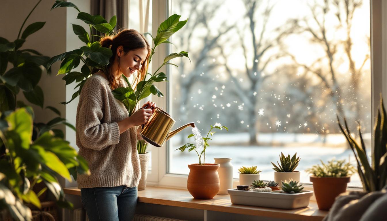 Pflanzenpflege im Winter: leicht gemacht